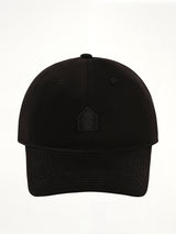 Woven Hut Cap in Black