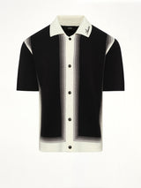 Amiri Lasso Knit Shirt in Black