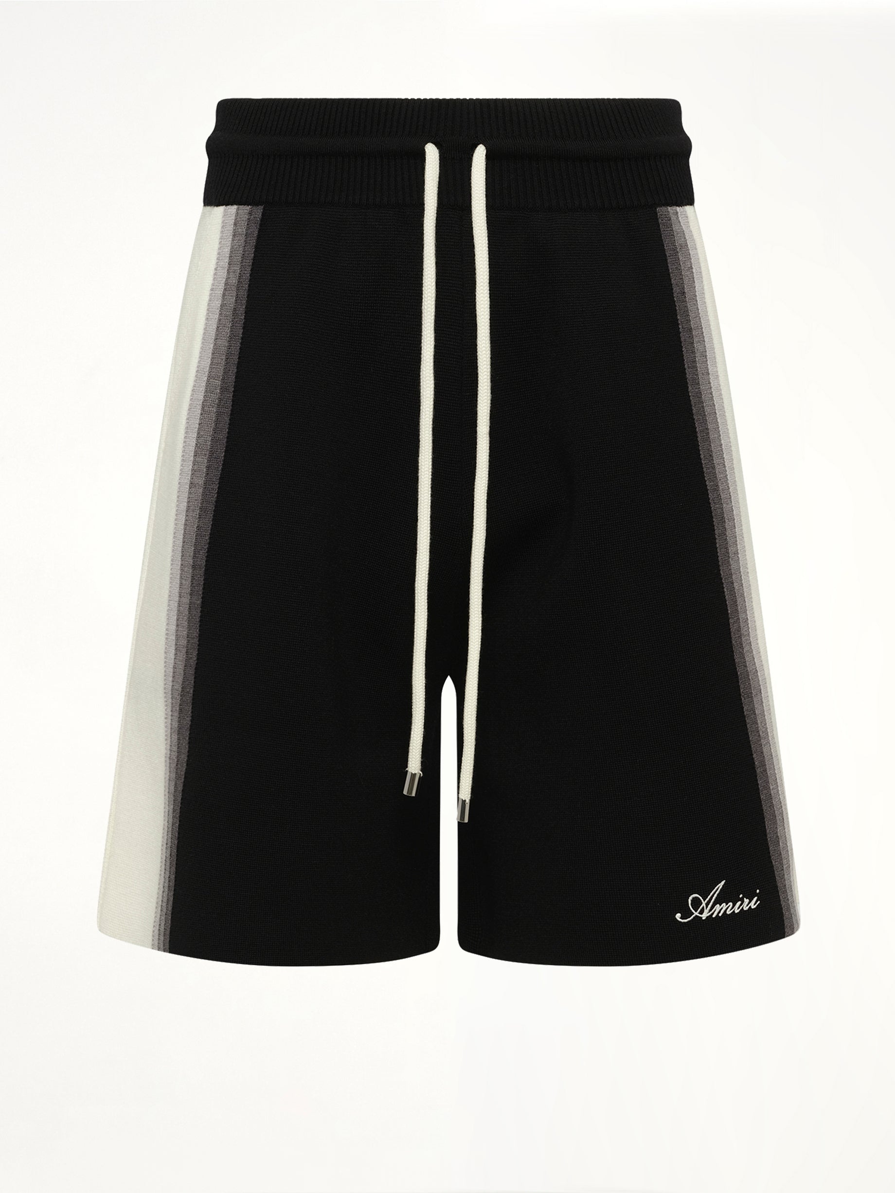 Amiri Lasso Knit Short in Black