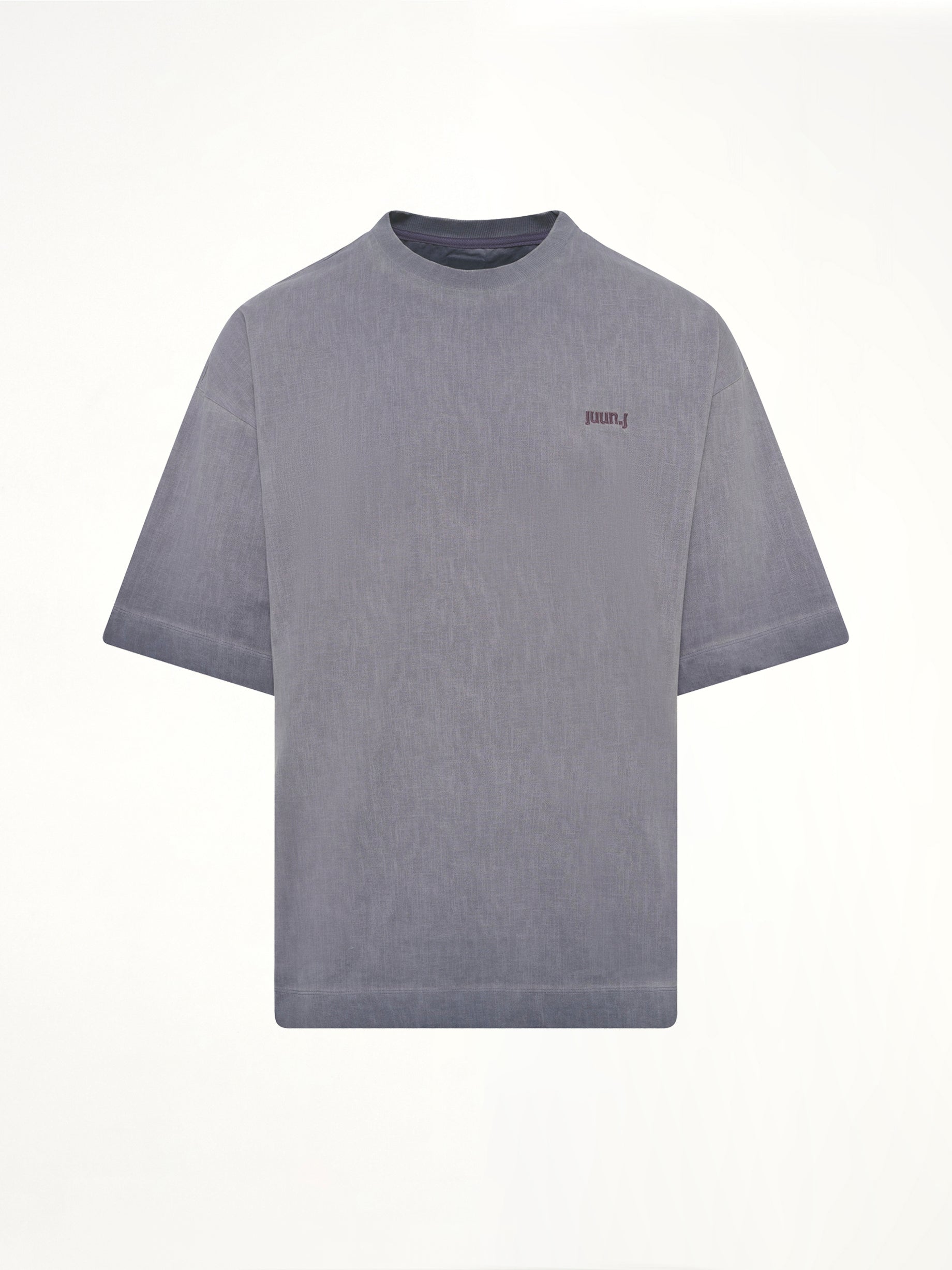 Archive De Juun.J Pigment Dyed Semiover T-Shirt in Navy