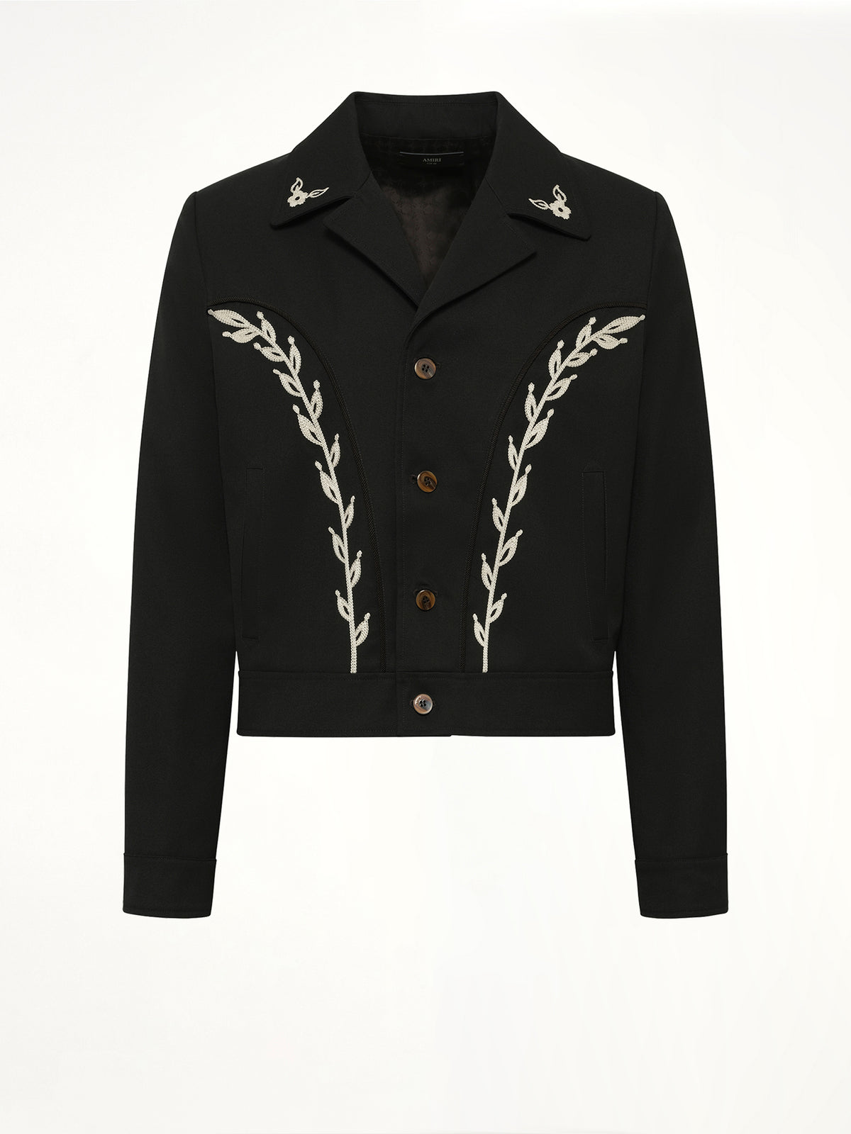 Cadet Western Jacket in Black