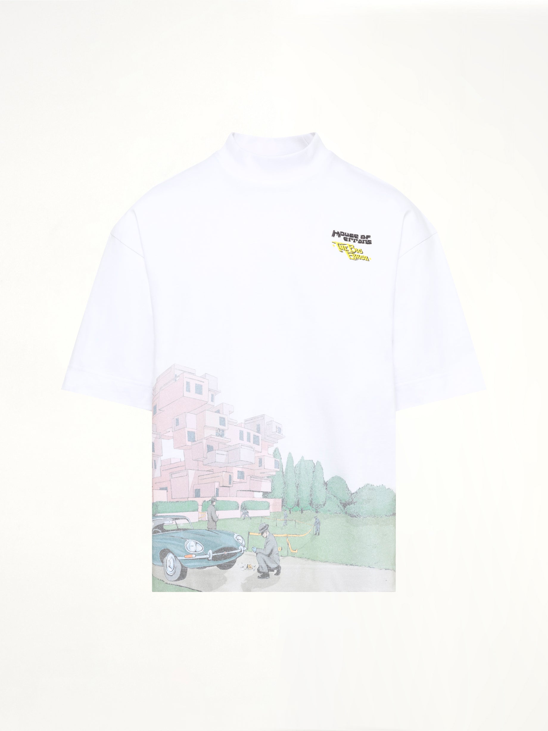 Crime Scene T-Shirt in White