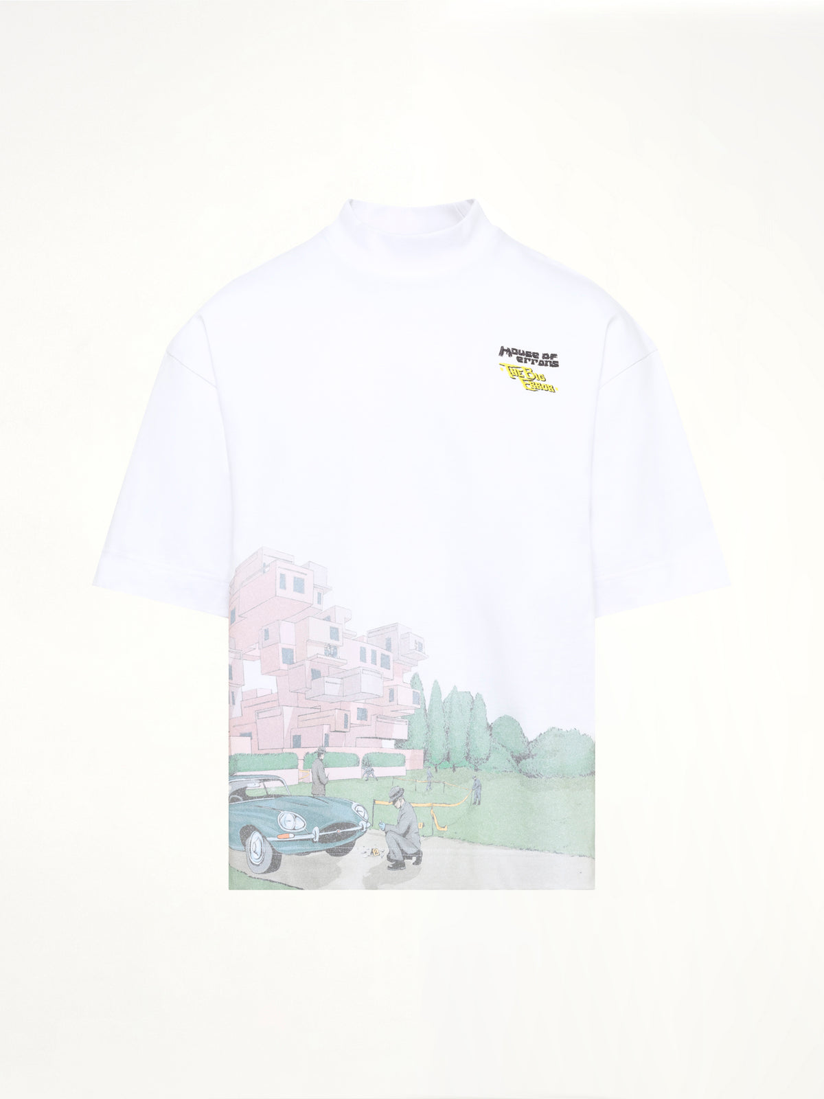 Crime Scene T-Shirt in White