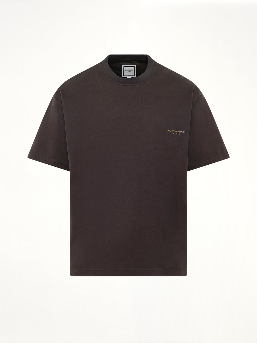 Forest Print T-Shirt in Grey