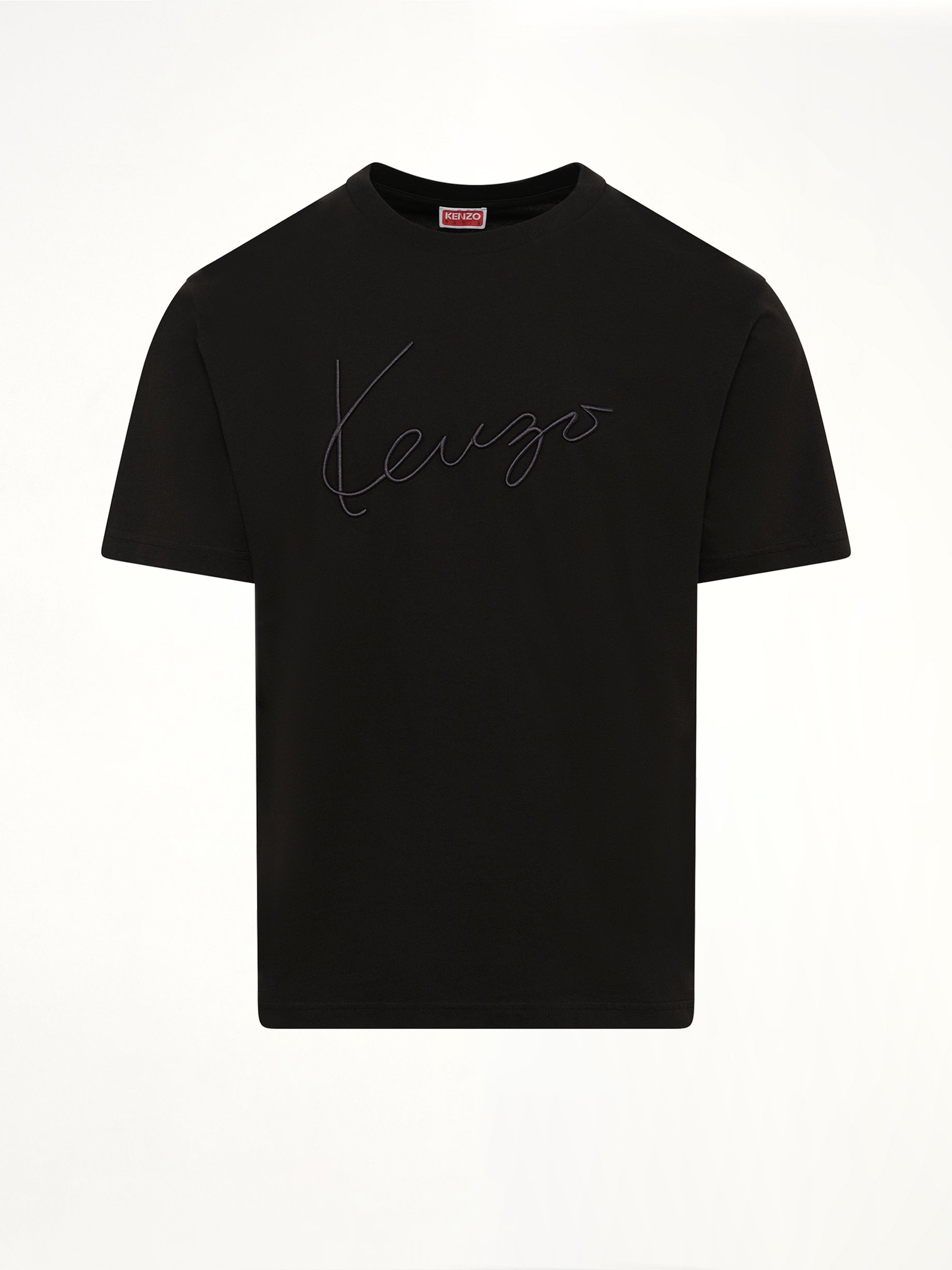 Gots Kenzo Big Signature Classic T-Shirt in Black