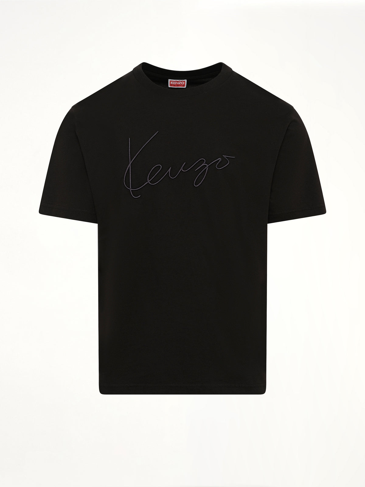 Gots Kenzo Big Signature Classic T-Shirt in Black