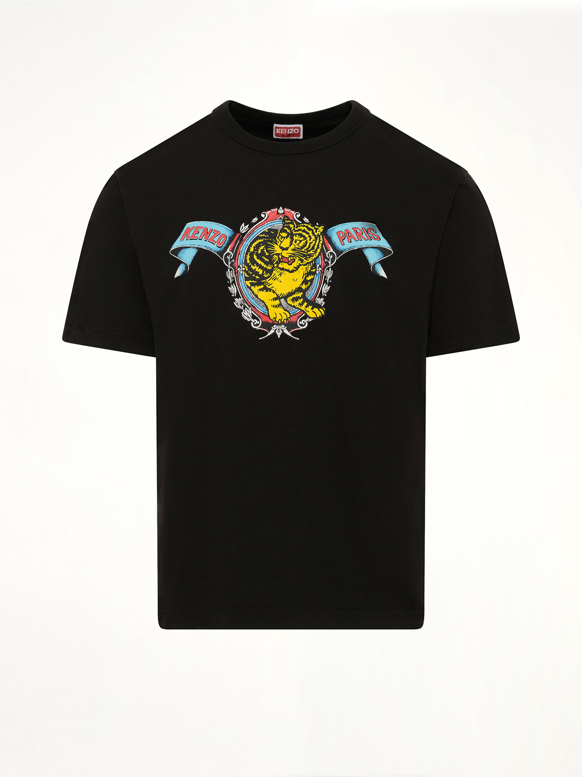 Gots Kenzo Jumping Tiger Classic T-Shirt in Black