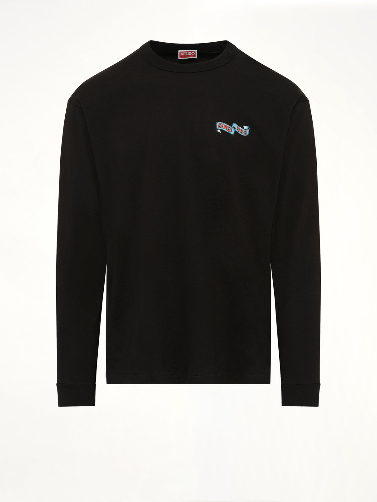 Gots Kenzo Jumping Tiger Long Sleeves T-Shirt in Black