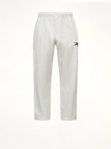 Kenzo Jumping Tiger Straight Jog Pants in Pale Grey