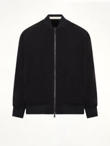 Non Down Reversible "Ska" Jacket in Black/Off White