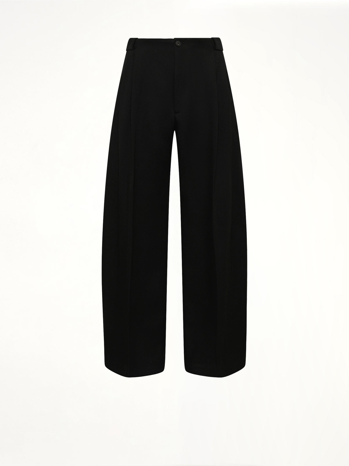 Tailoring Wool Wide Pant in Black