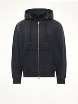Washed Hoodie in Grey