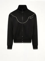 Western Track Jacket in Black