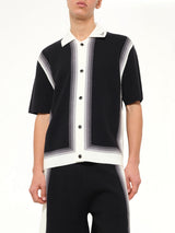 Amiri Lasso Knit Shirt in Black