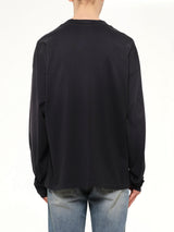 Amiri Script LS T-Shirt in Black