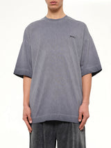 Archive De Juun.J Pigment Dyed Semiover T-Shirt in Navy