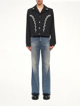 Cadet Western Jacket in Black
