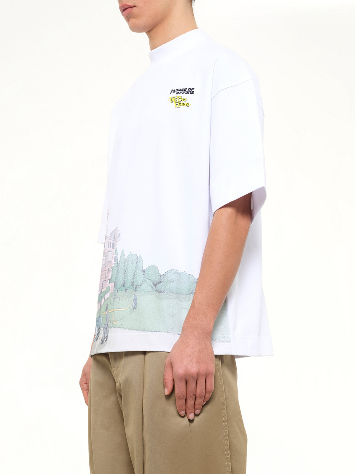 Crime Scene T-Shirt in White