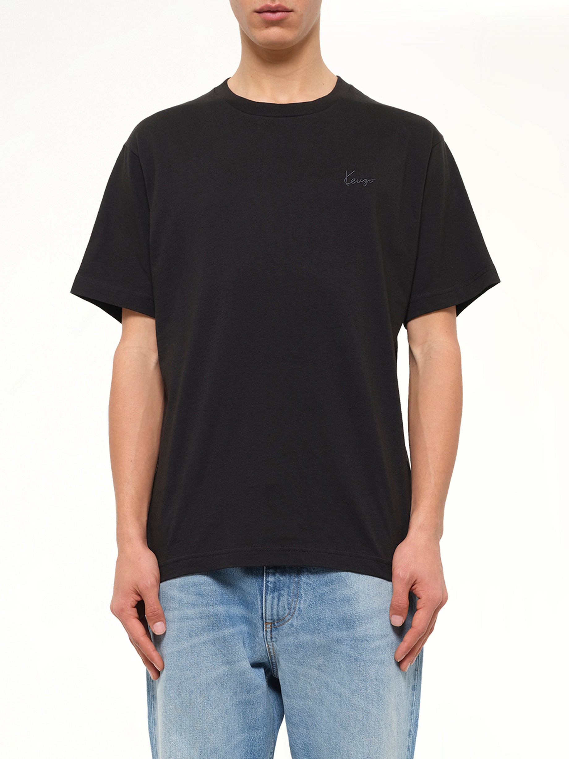 Gots Kenzo Signature Classic T-Shirt in Black