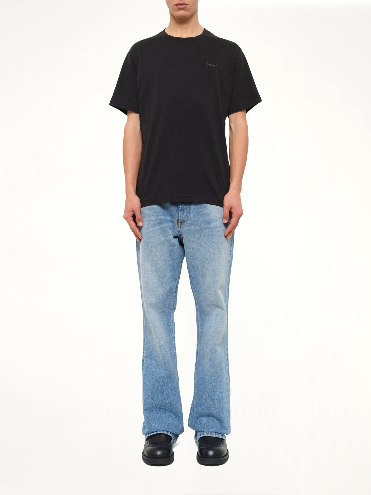 Gots Kenzo Signature Classic T-Shirt in Black