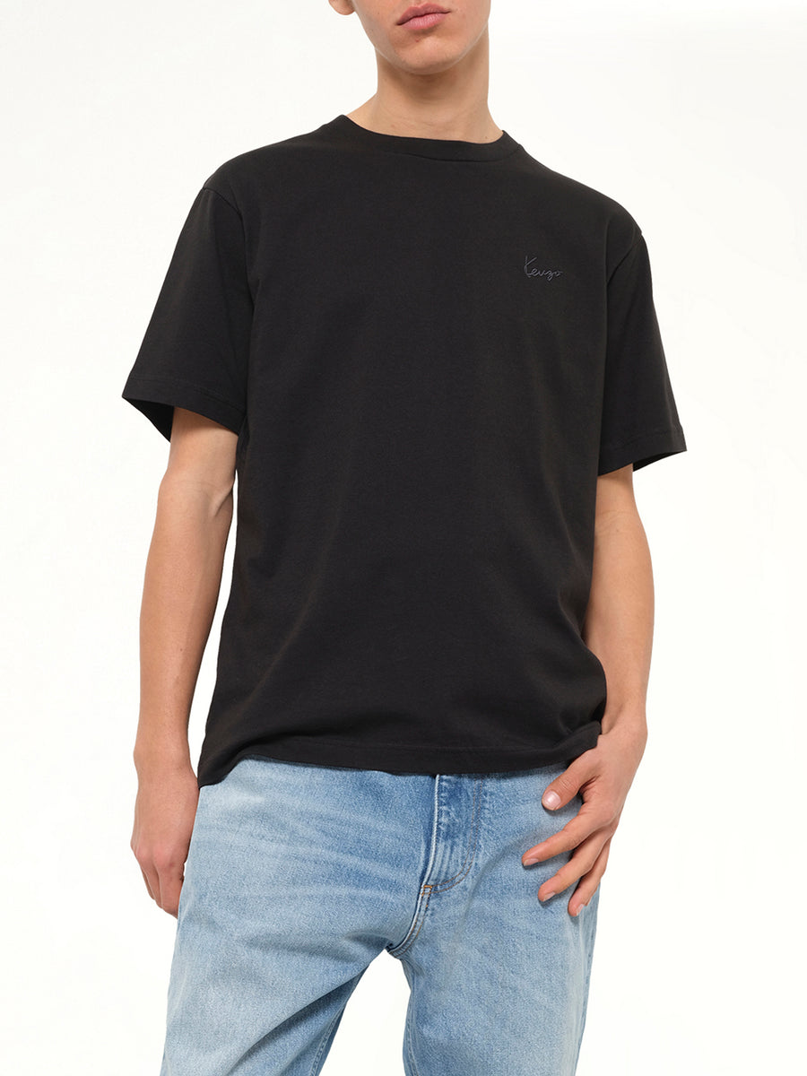 Gots Kenzo Signature Classic T-Shirt in Black