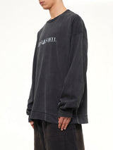 Ghost In The Shell Collab Overfit T-Shirt in Ash