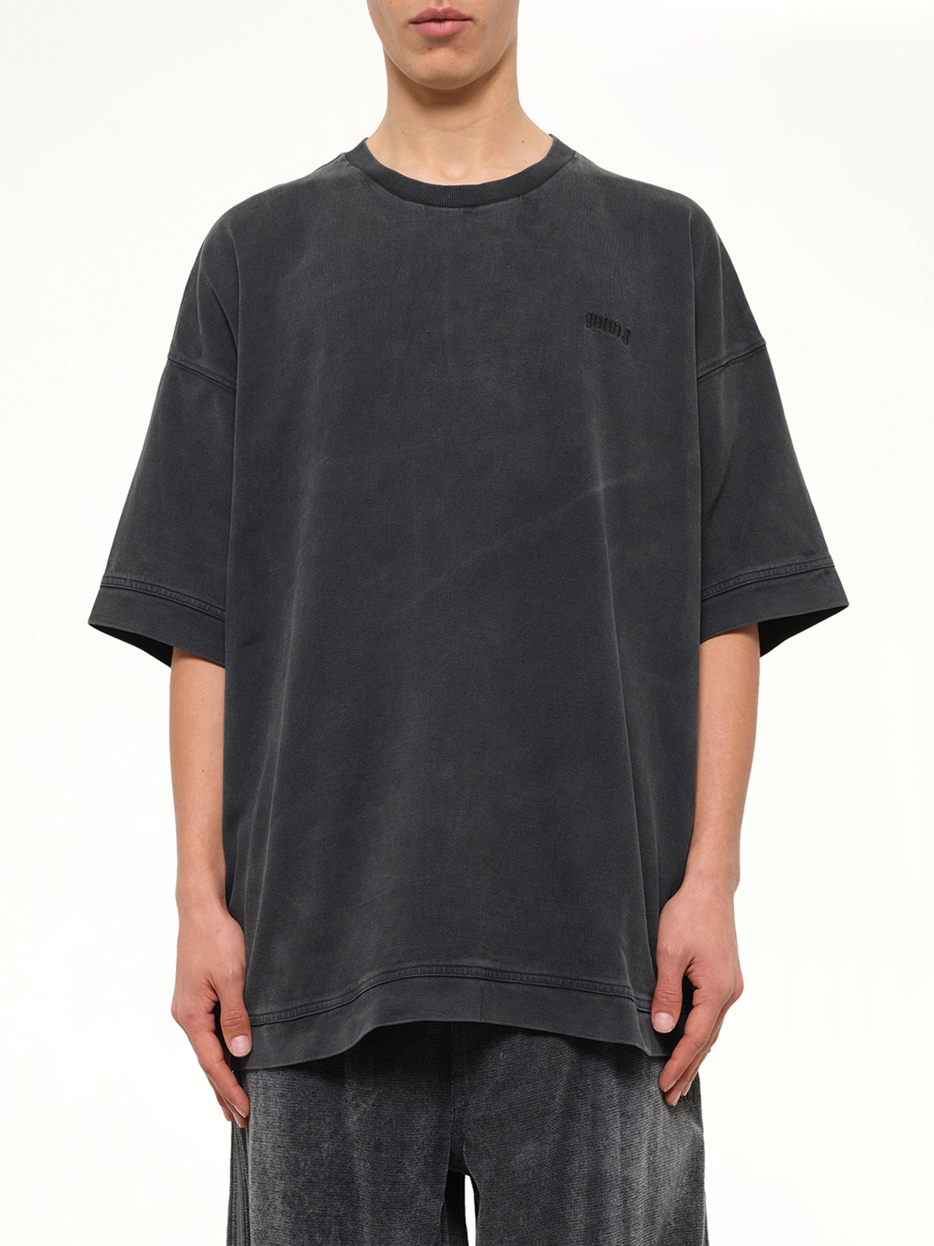 Ghost In The Shell Collab Overfit T-Shirt in Black