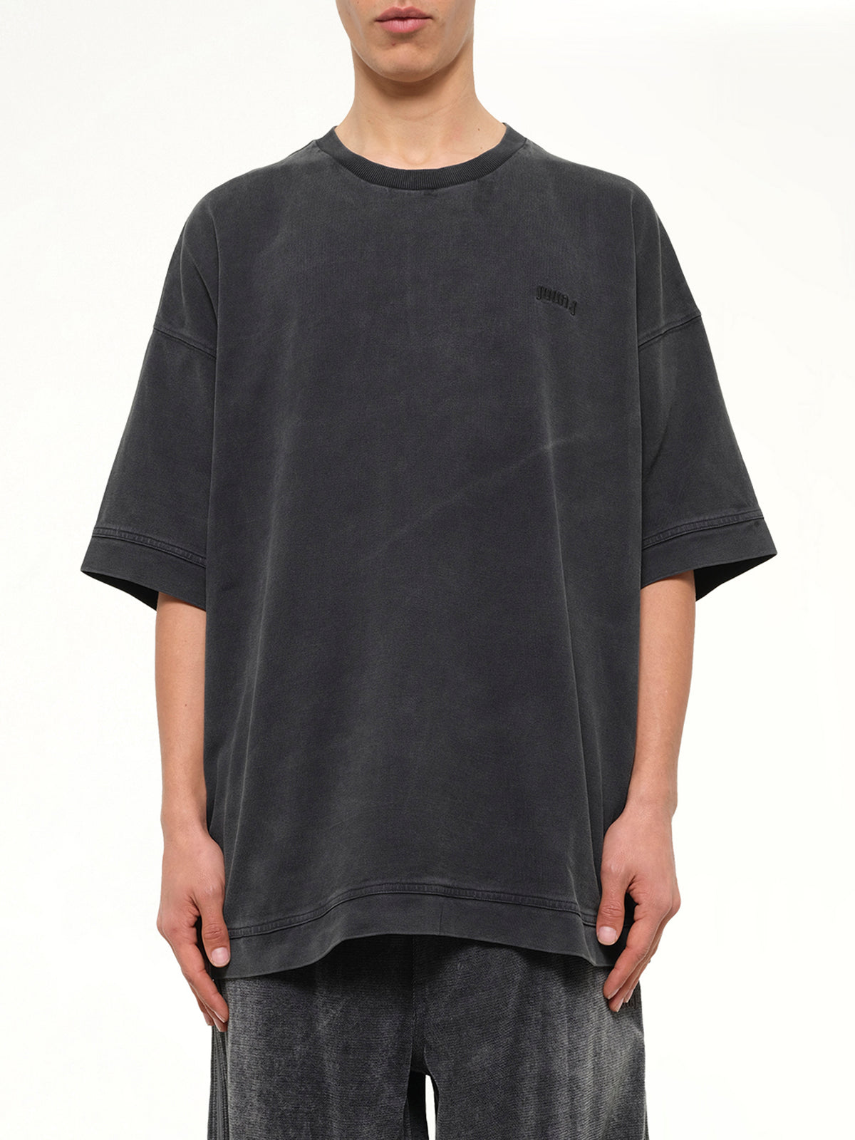 Ghost In The Shell Collab Overfit T-Shirt in Black