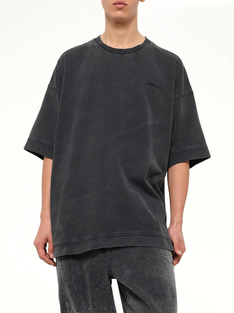 Ghost In The Shell Collab Overfit T-Shirt in Black