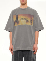 Ghost In The Shell Collab Semiover T-Shirt in Grey