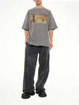 Ghost In The Shell Collab Semiover T-Shirt in Grey
