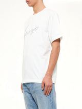 Gots Kenzo Big Signature Classic T-Shirt in Off White