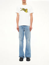 Gots Kenzo Jumping Tiger Slim T-Shirt in Off White