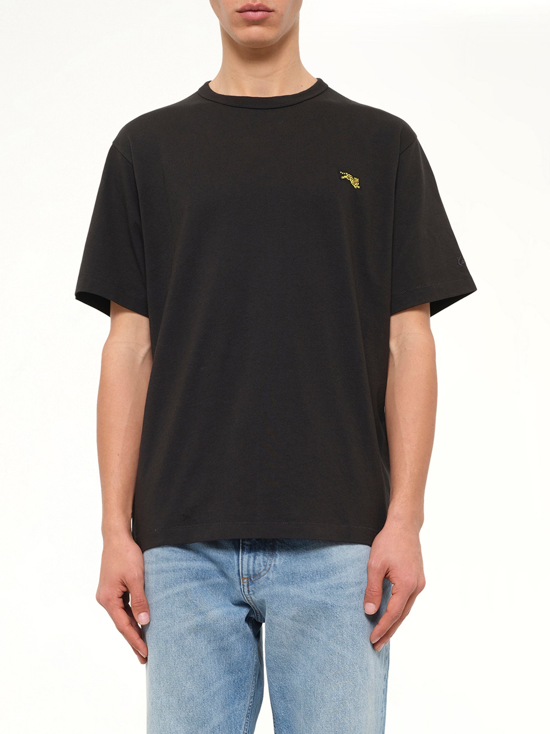 Gots Kenzo Small Jumping Tiger Classic T-Shirt in Black