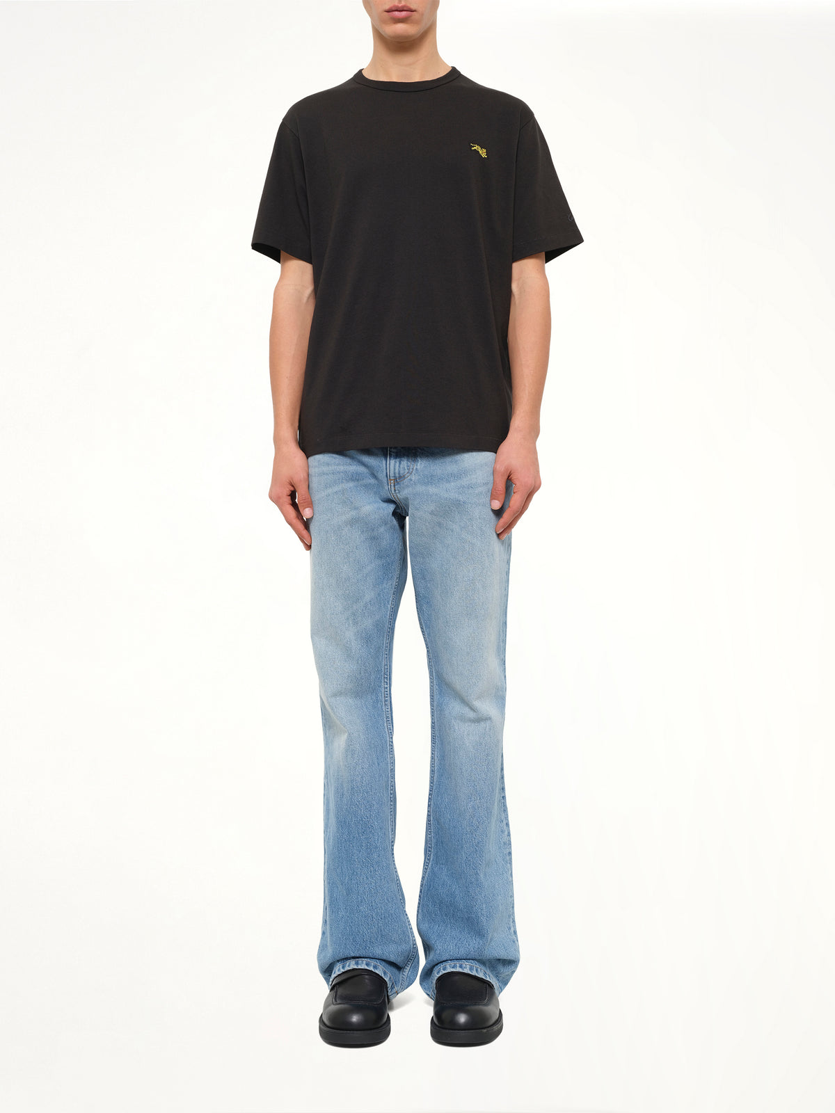 Gots Kenzo Small Jumping Tiger Classic T-Shirt in Black