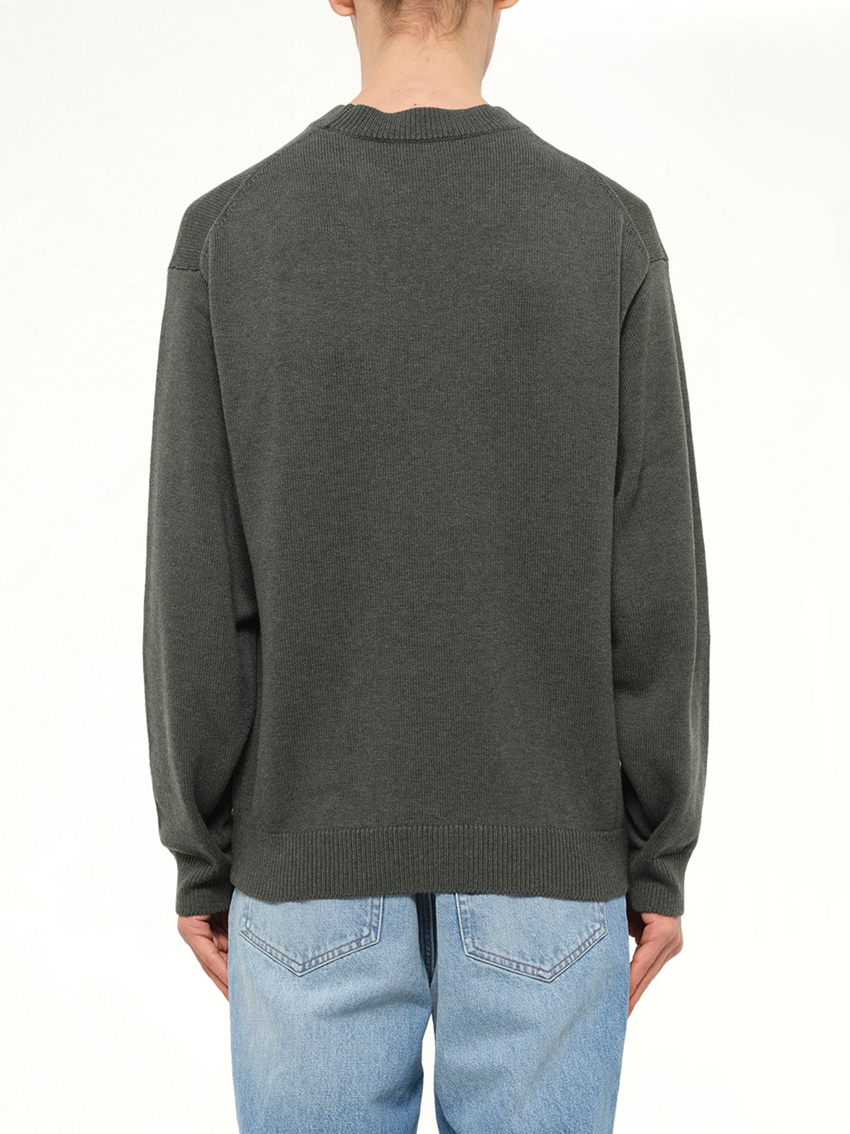 Kenzo Jumping Tiger Jumper in Dark Khaki