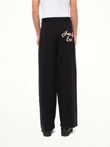 Knitted Cat Burglar Trousers in Black