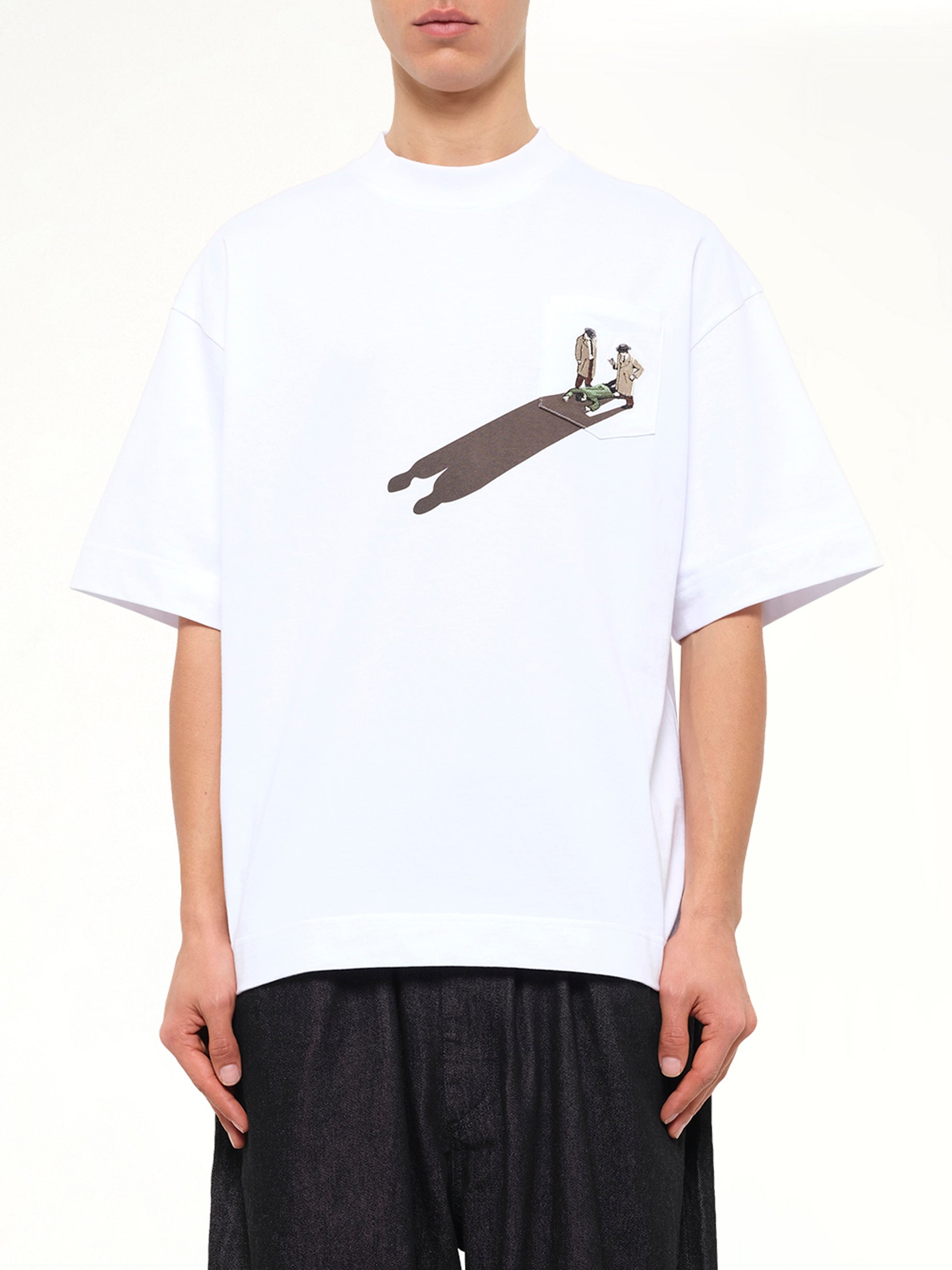The Body Pocket T-Shirt in White