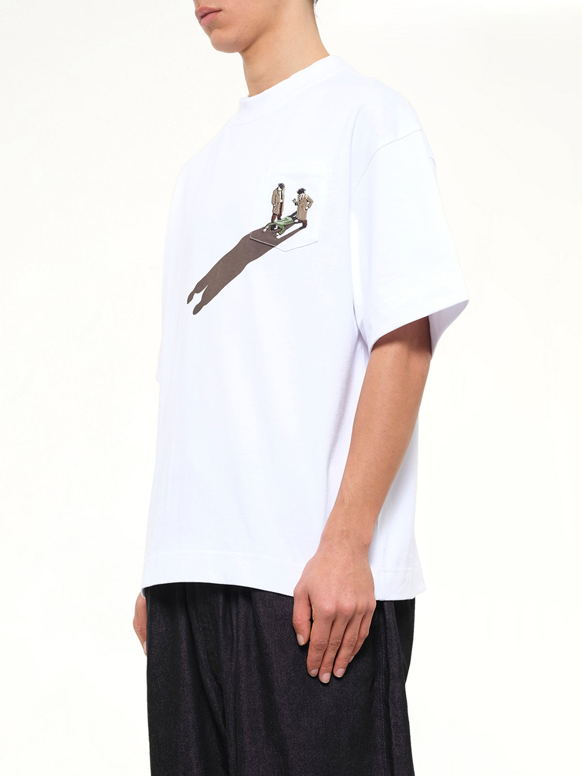 The Body Pocket T-Shirt in White