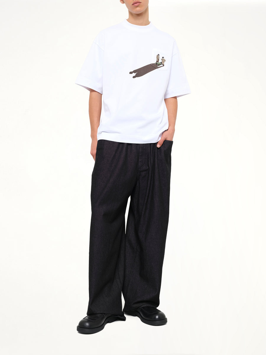 The Body Pocket T-Shirt in White