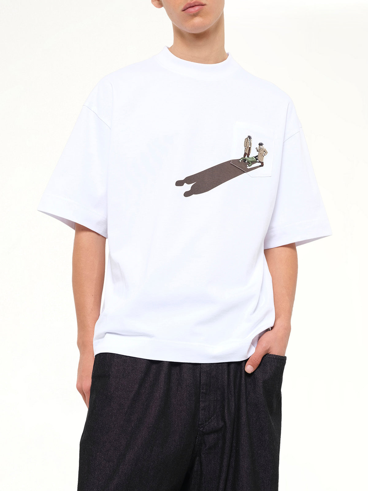 The Body Pocket T-Shirt in White