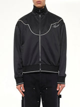 Western Track Jacket in Black