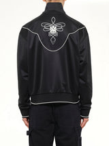 Western Track Jacket in Black