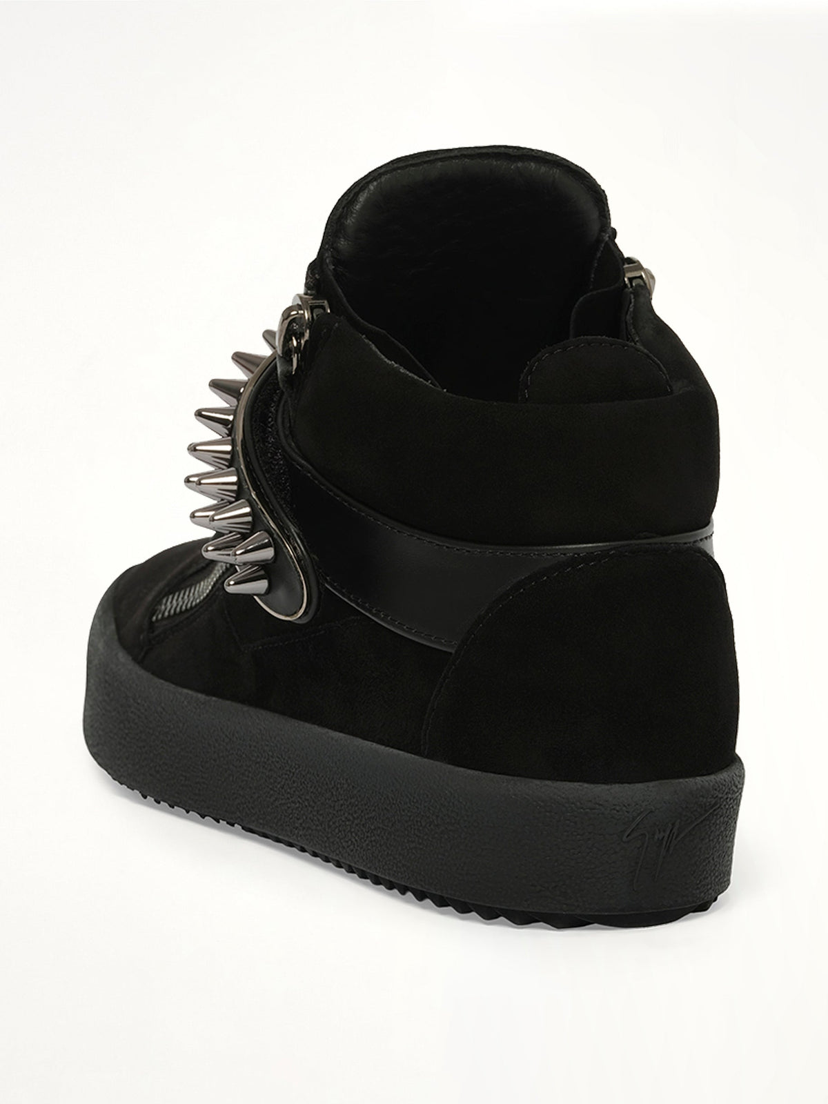 GZ Camoscio in Sneaker in Black