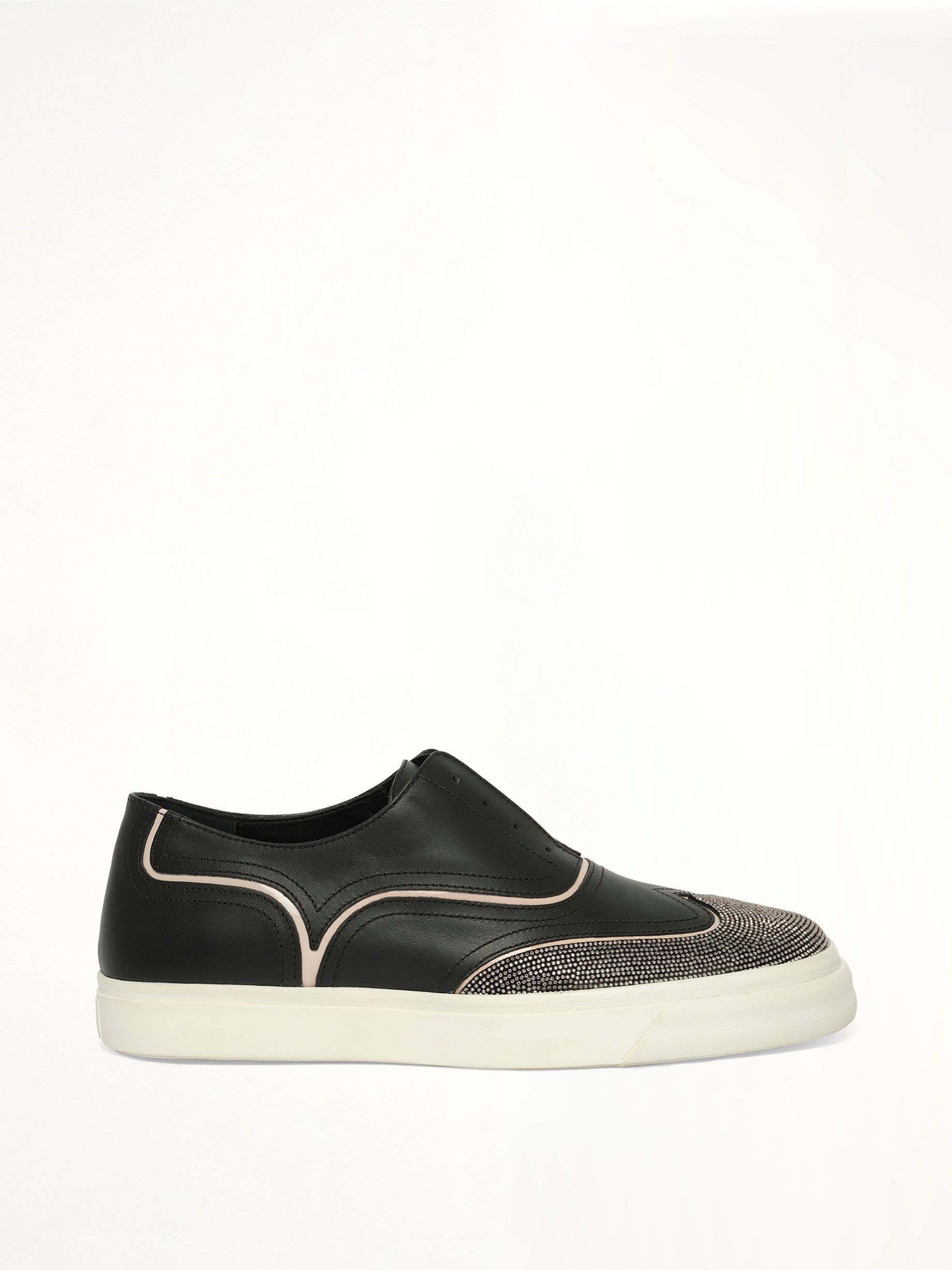 Giuseppe Zanotti Camoscio in Nero Sneaker Ru6059 002