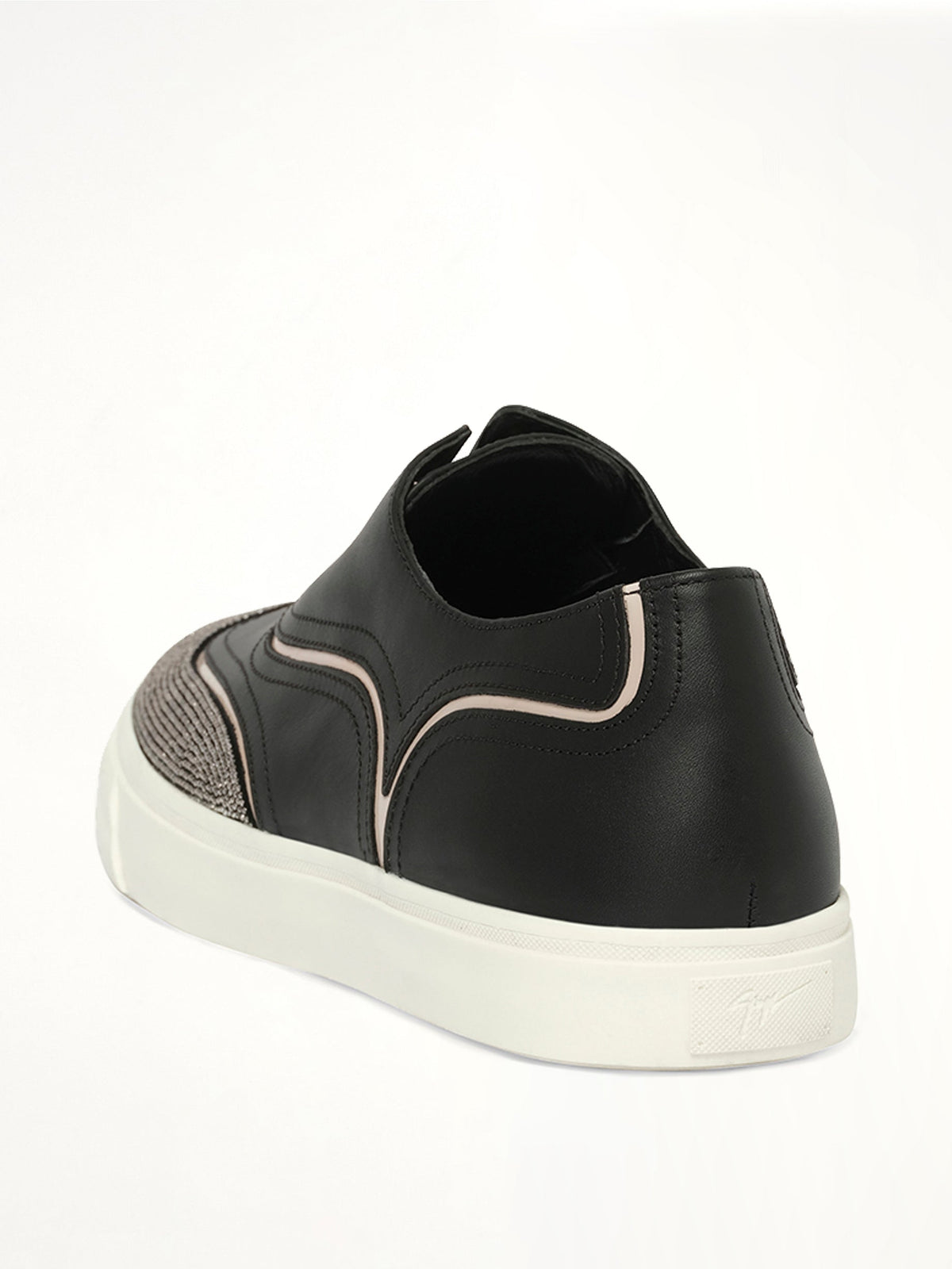 Giuseppe Zanotti Camoscio in Nero Sneaker Ru6059 002