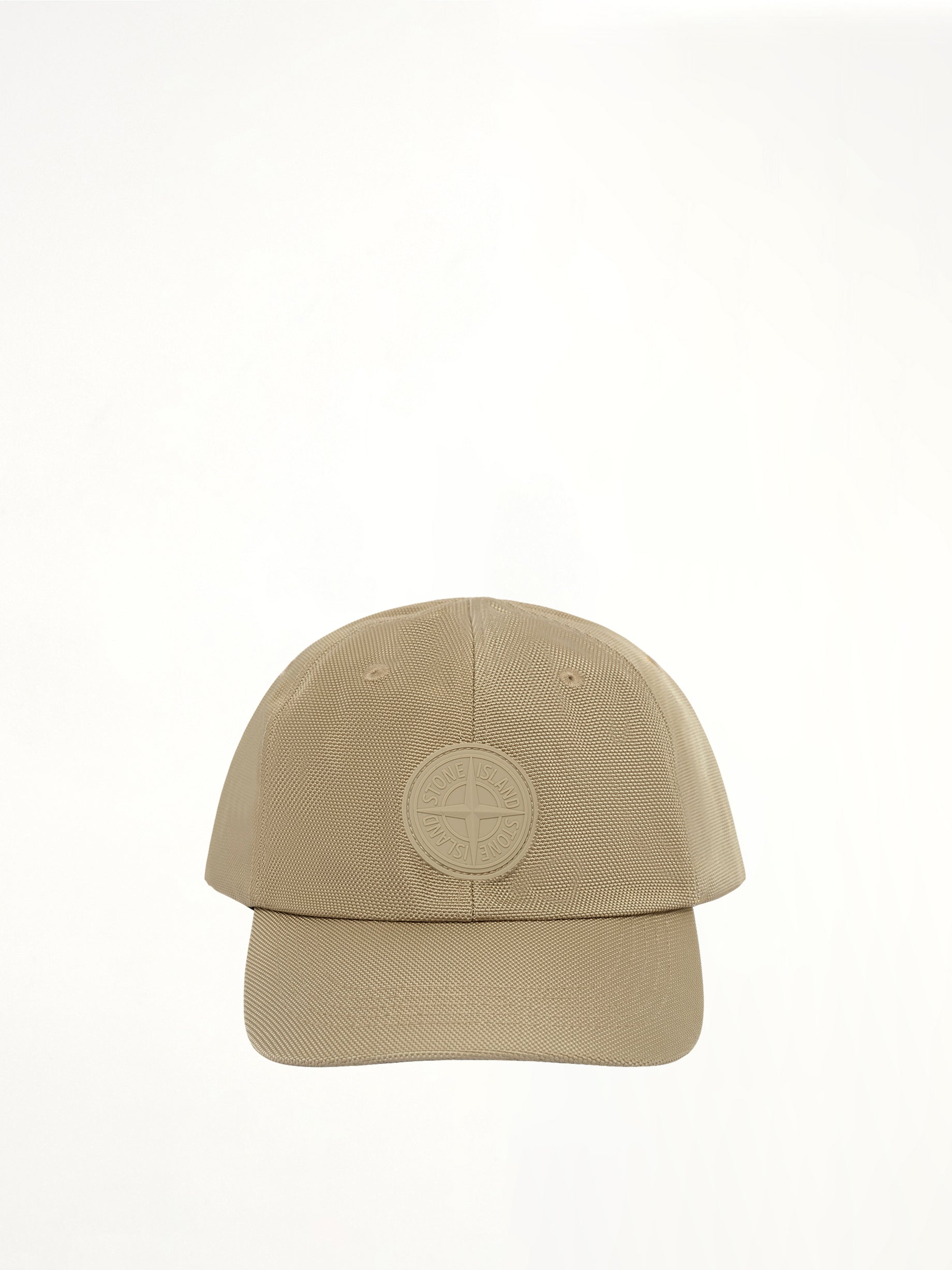 9100014 Nylon Baseball Cap in Biscuit
