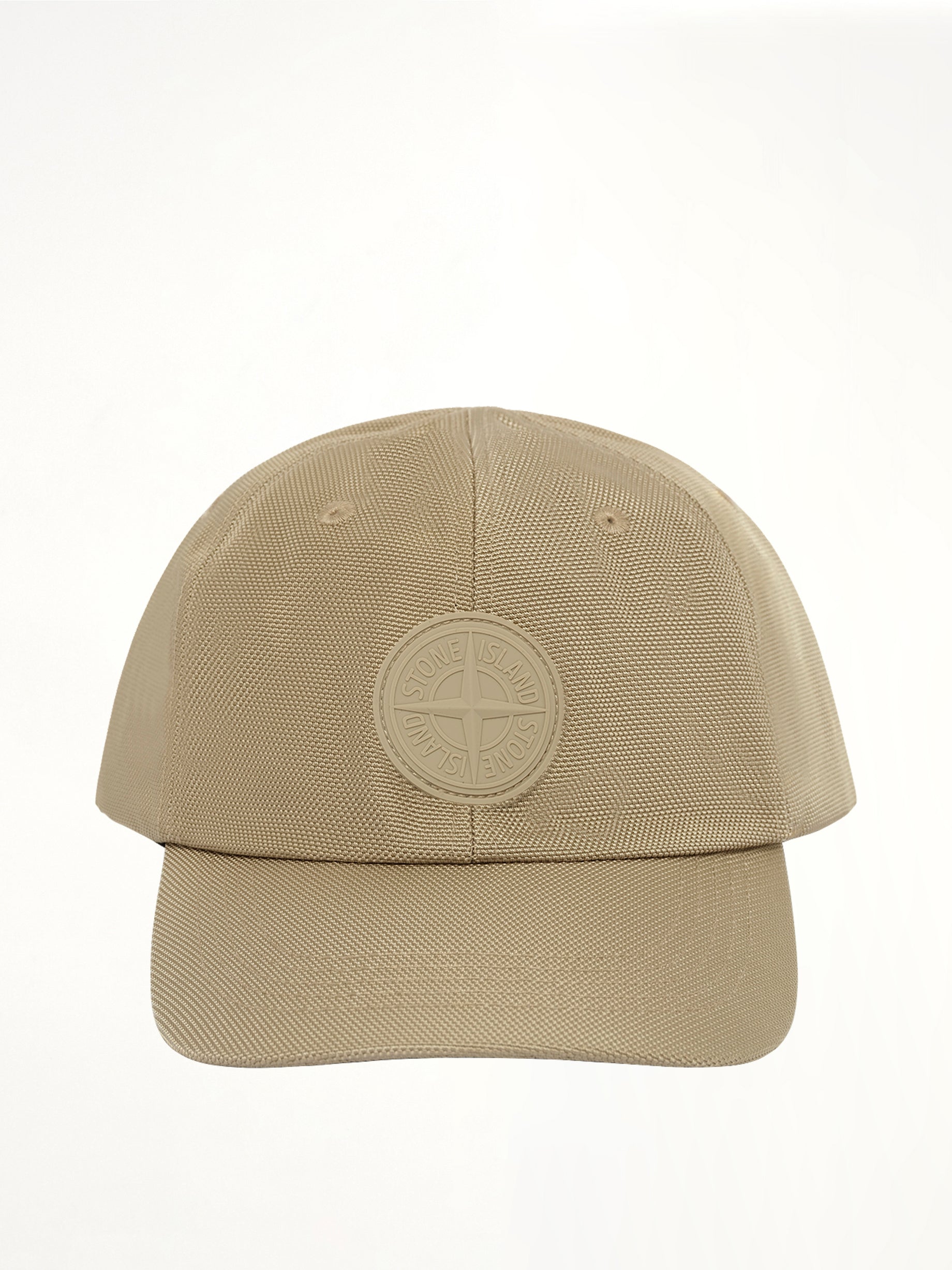 9100014 Nylon Baseball Cap in Biscuit