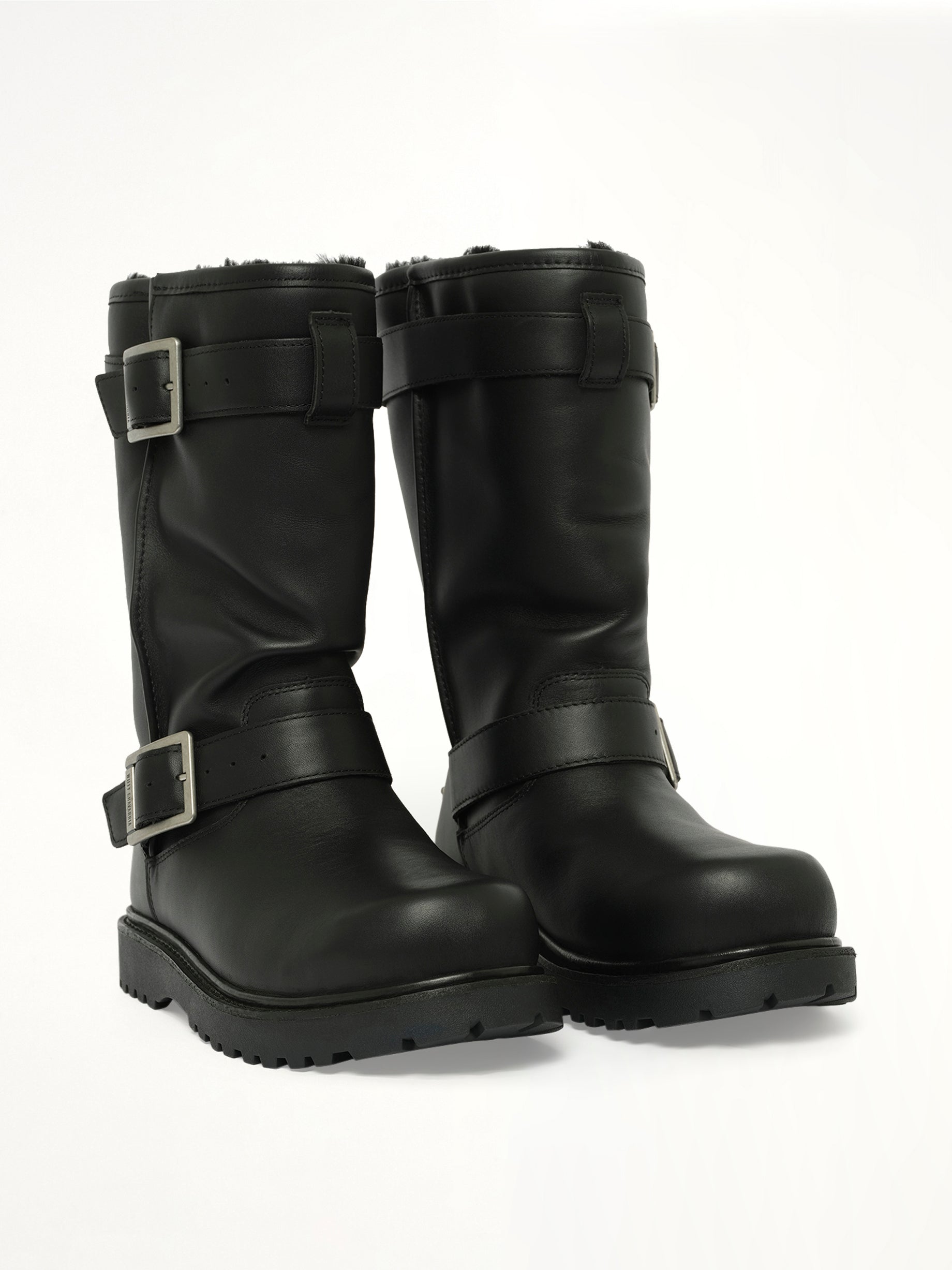 UGG x Willy Chavarria Biker Boots in Black