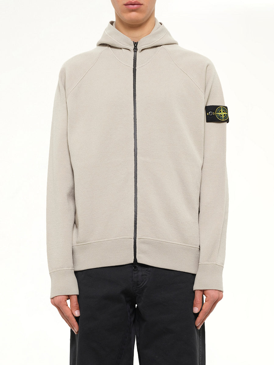 5100062 Wool Hoodie in Sand